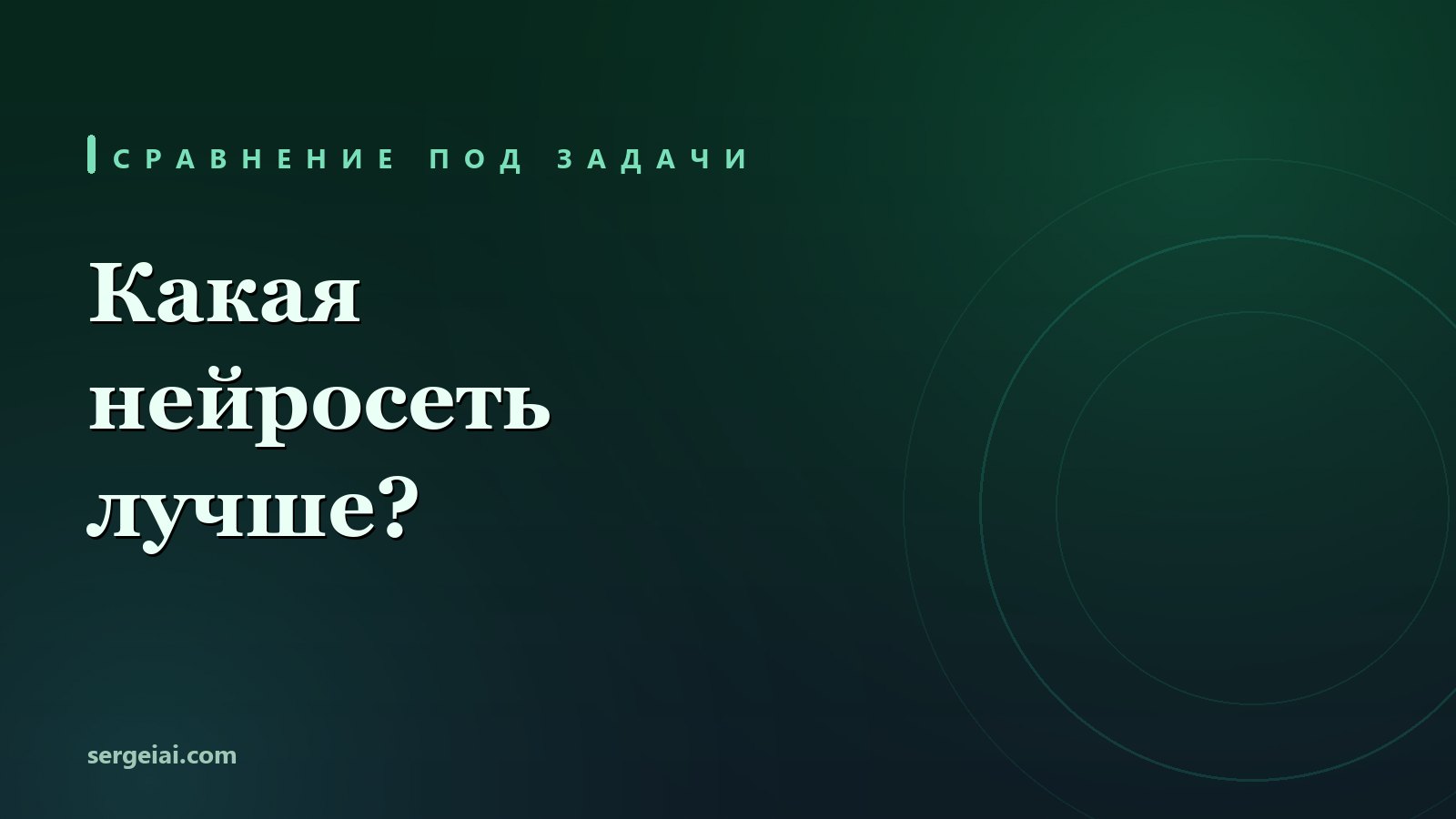 Какая нейросеть лучше - честное сравнение под задачи бизнеса: тексты, расчёты, картинки